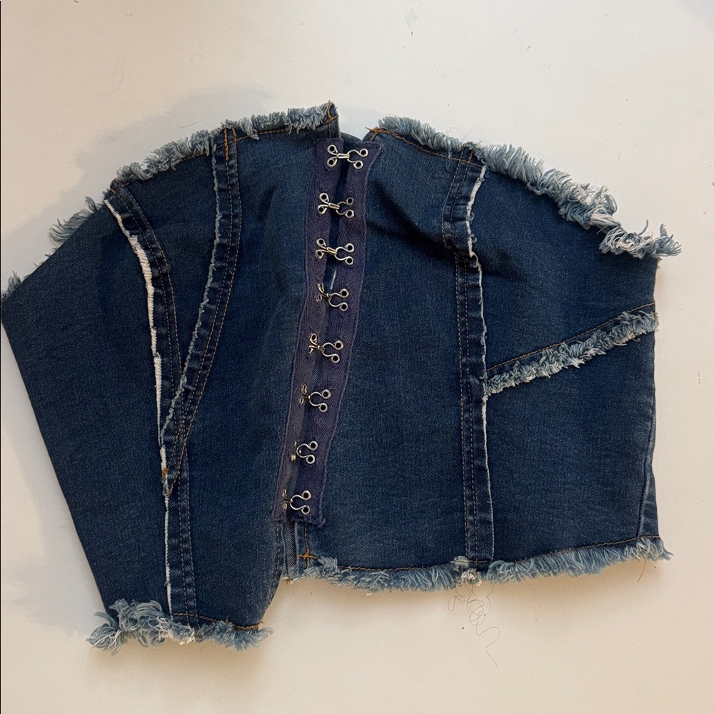 Urban Outfitters Denim Crop Top